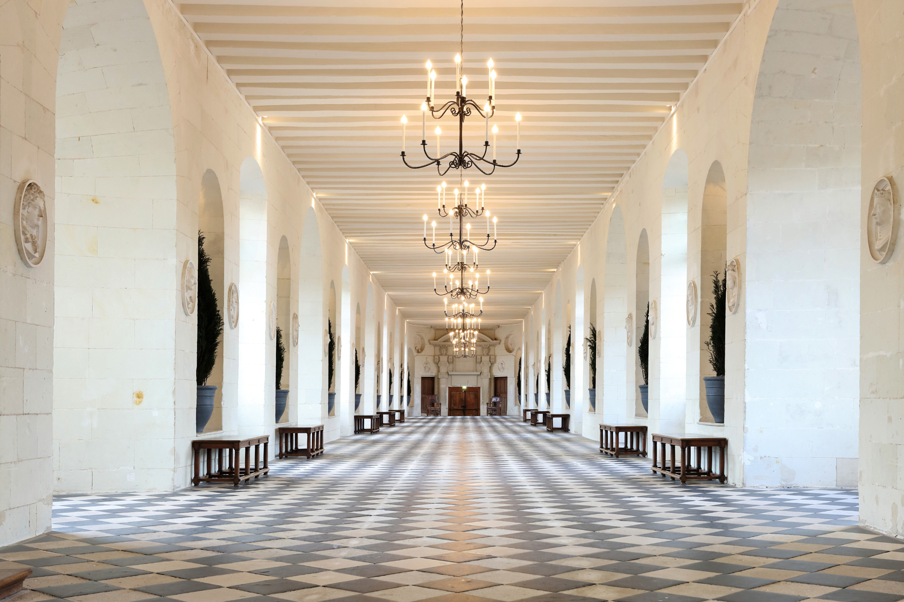 Résultat de recherche d'images pour "chateau de chenonceau galerie"