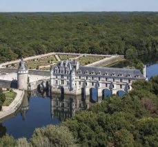 Puzzle Sentosphere Puzzle 1000 pièces paysage - château de chenonceau -  touraine