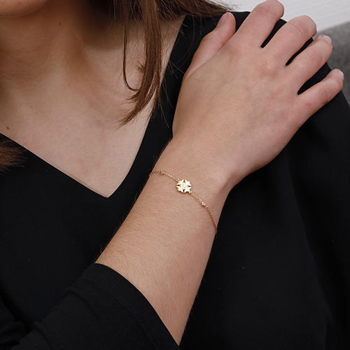 Bracelet rosace