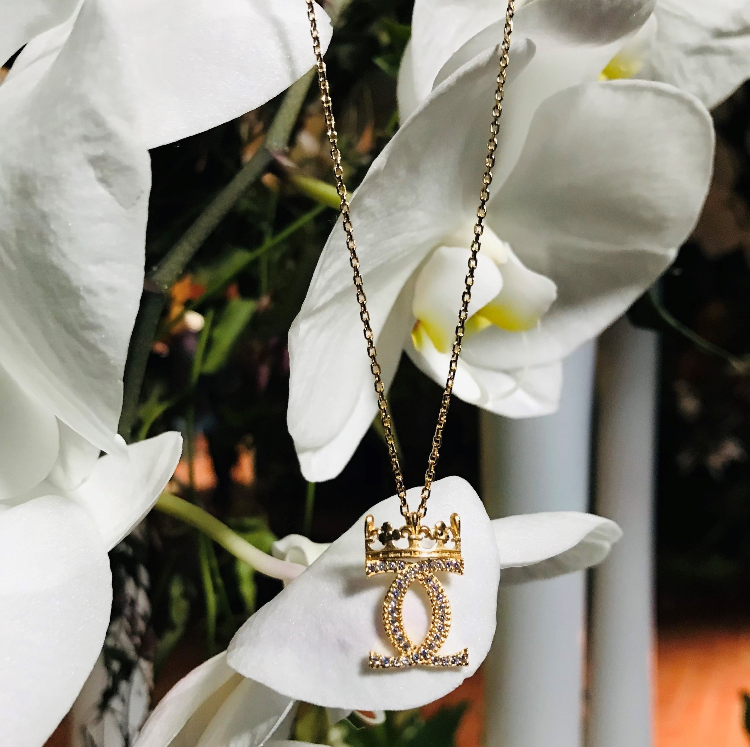 Collier monogramme