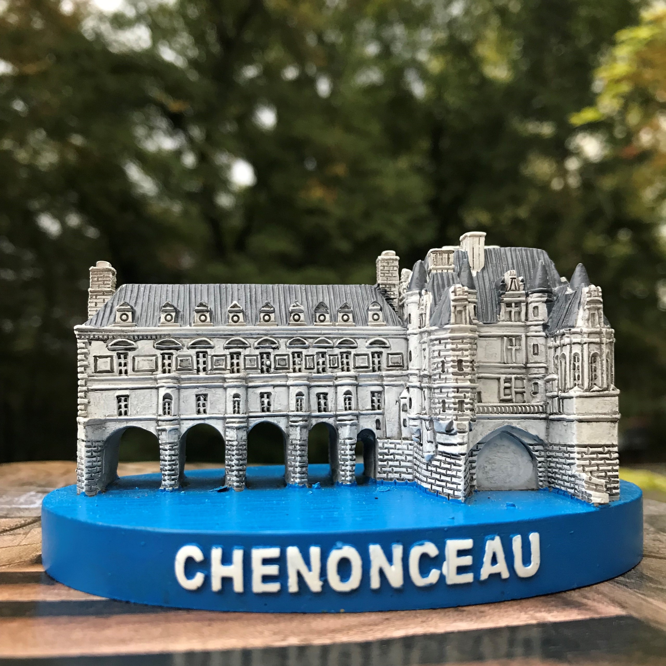 Maquette résine Château de Chenonceau