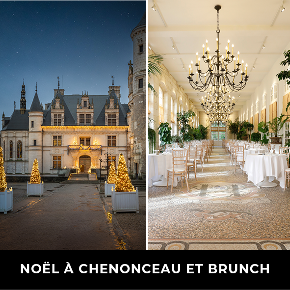 Bon cadeau Noël à Chenonceau et brunch